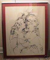 Yannis Yanni Posnakoff Signed Lithograph Framed  