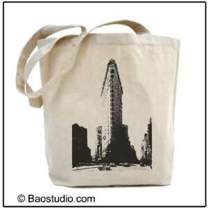   Building   Eco Friendly Tote Graphic Canvas Tote Bag: Everything Else
