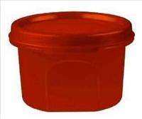 Tupperware Pickle Red Bowl Canister 200ml  