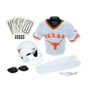  NCAA Texas Longhorns Deluxe Youth Team Uniform Set: Sports 