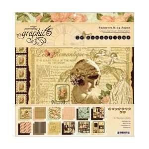  Le Romantique Double Sided Cover Weight Paper Pad 12X12 