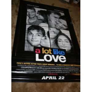  A LOT LIKE LOVE Movie Theater Display Banner Everything 
