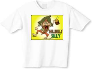 HILLBILLY SILLY T Shirt Moonshine Fun for Yall Folks  