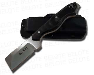 CRKT Stubby Pocket Razel Knife Chisel w/ Sheath 2011  