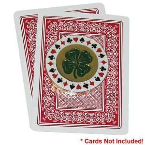  Lucky Four Leaf Clover Card Cover: Sports & Outdoors