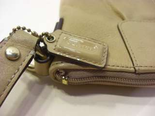 COACH 41980 Camel Beige Leather Crossbody Messenger Bag / Purse  