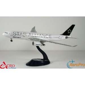   EgyptAir Star Alliance A330 200 Model Airplane 