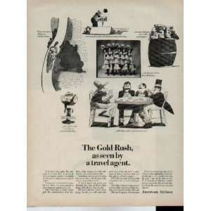   Rush, as seen by a travel agent  1964 American Airlines ad, A1262