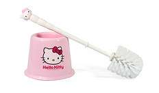 Hello Kitty Bathroom Toilet Brush & Holder (pink)  