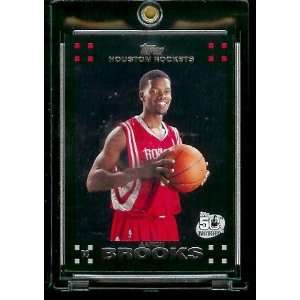   135 Aaron Brooks Rookie   NBA Rookie Trading Card: Sports & Outdoors