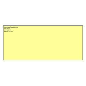  Canary No. 10 Business Envelope