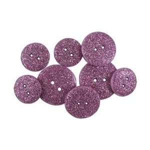  Blumenthal Lansing Favorite Findings Glitter Buttons Rosy 