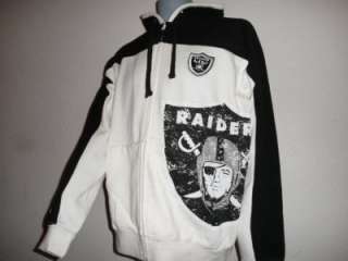 NEW NFL Oakland RAIDERS HOODIE Sweater MEDIUM jersey  