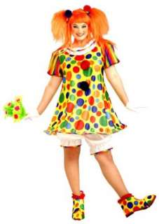  Forum Plus Size Giggles The Clown Costume: Clothing