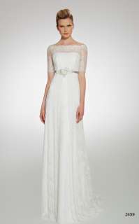   Beach Lace Wedding Dress Bridal Gown Size 2012 Free Jacket♥  