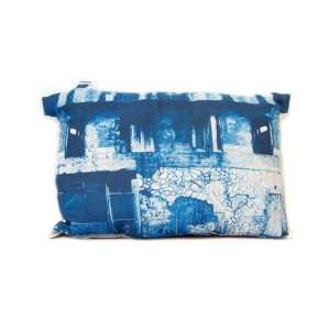  Build Your Block Abandoned 2 Pillow   Blue