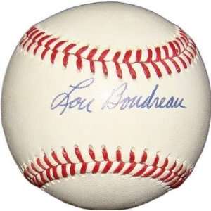  Lou Boudreau SIGNED Official AL Baseball JSA #G49114 NM 
