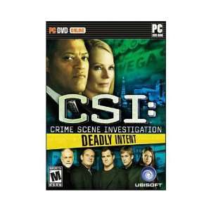  Csi Crime Scene Investigation Deadly Intent Action/Adventure Game 