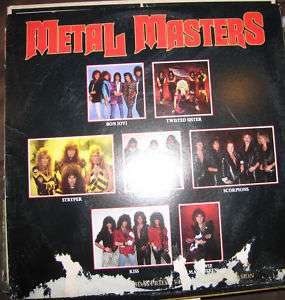 Metal Masters var. artists K Tel # TU 2180  