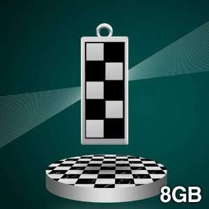 USB Flash Drive Chess Black 8gb Memory Card: Electronics