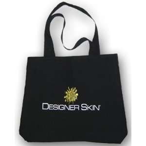  Designer Skin Logo Canvas Tote Bag   Black Beauty