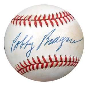  Bobby Bragan Autographed/Hand Signed NL Baseball PSA/DNA 