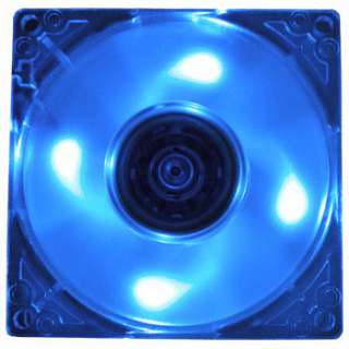 MassCool BLD 12025S1M 120mm 3&4pin 4 Blue LED Case Fan  