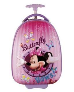 DISNEY BY HEYS MINNIE BUTTERFLY BOWS 18 HARDSIDE CARRY ON D237I 