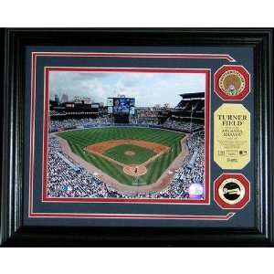  Turner Field AUTHENTIC INFIELD DIRT PHOTOMINT Sports 