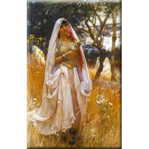   mauresque 19x30 Streched Canvas Art by Bridgman, Frederick Arthur