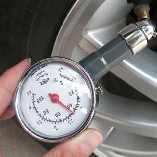 Car Dial Tire Gauge Meter Pressure Tyre Measure  Metal  