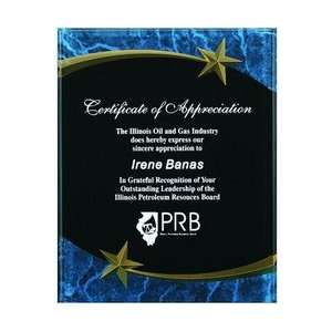  Blue Shooting Star Acrylic Plaques and Awards: Office 