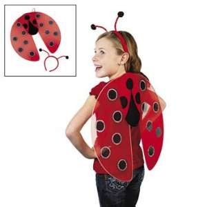  Ladybug Wings And Antennae Headband   Hats & Hair 
