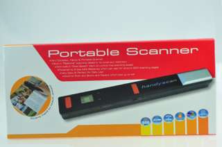 10 in LCD Cordless Portable Handy A4 Scanner  