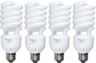 ALZO Joyous Light 27W CFL Light Bulb 5500K   Pack of 4 837654042823 