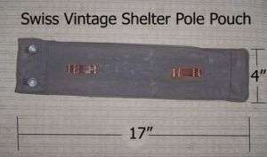 WW2 Vintage Tent Pole Canvas Pouch  