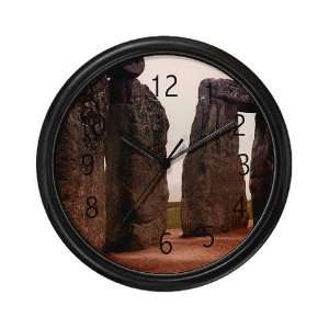 Stonehenge Art Wall Clock by  