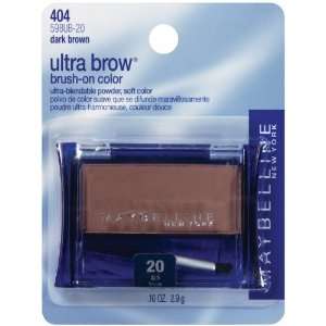  Maybelline New York Ultra brow Brow Powder, 20 Dark Brown 