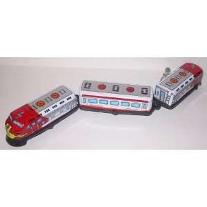  Schylling Tin Wind Up Express Train: Toys & Games