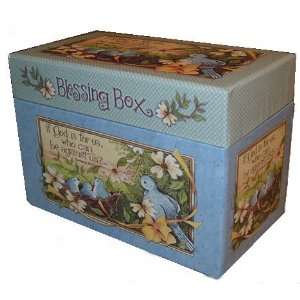    Blessing Box with 365 Scripture Quotes   Bird