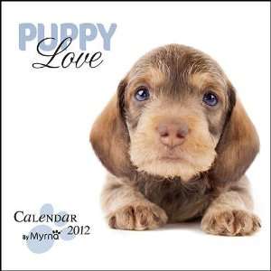  Puppy Love 2012 Wall Calendar: Office Products