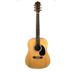   Acoustic Dreadnought Guitar, Spruce Top, Mahogany Back & Sides