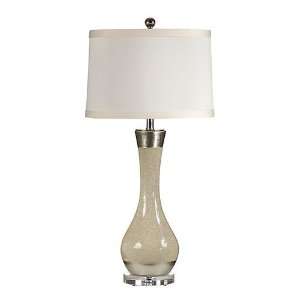 Wildwood Lamps 22259 Silver 1 Light Table Lamps in Hand Made Crackle 