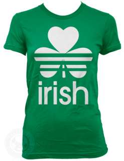 Funny St. Patricks Day Green American Apparel womens 2102 T Shirts 