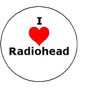    I Love RADIOHEAD Pinback Button Heart Pin 1.25 Everything Else