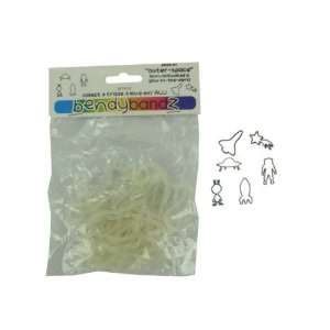 Outer Space glow in the dark stretchy bands, pack of 24   Pack of 96