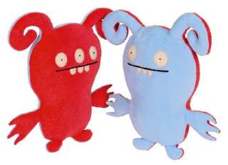 LARGE CLASSIC UGLYDOLL 14 TURNY BURNY PINK & BLUE  