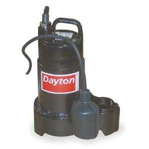  DAYTON 4HU74 Pump,Effluent,1/2 HP