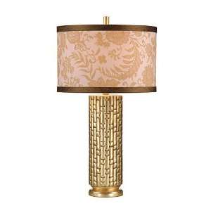 Wildwood Lamps 26022 2 Vivienne 1 Light Table Lamps in Gilt On Ceramic