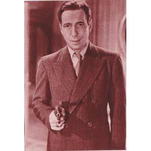  Humphrey Bogart Postcard   RARE   4 x 6 